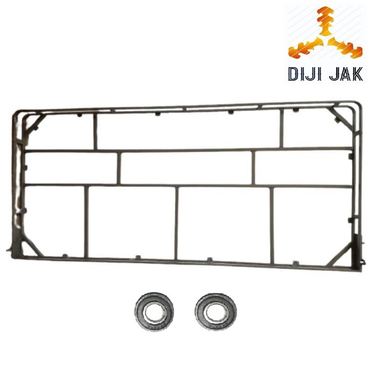 ست یراق تخت خواب کمجا تاشو(بلبرینگ دار) 180 در 80 افقی